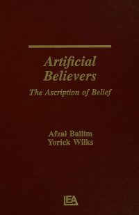 Cover image: Artificial Believers 1st edition 9781138963917