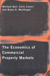 Cover image: The Economics of Commercial Property Markets 1st edition 9780415149938