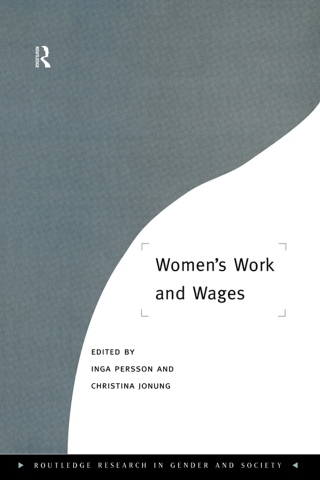 Imagen de portada: Women's Work and Wages 1st edition 9780415149037