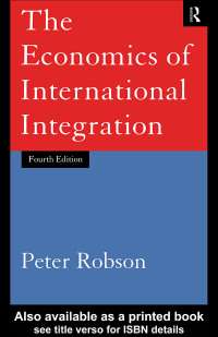 Cover image: The Economics of International Integration 4th edition 9780415148771