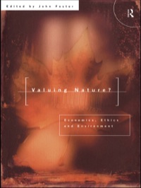 表紙画像: Valuing Nature? 1st edition 9780415148757
