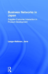 صورة الغلاف: Business Networks in Japan 1st edition 9780415148696