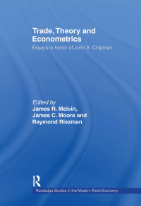 Cover image: Trade, Theory and Econometrics 1st edition 9781138985933