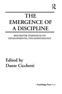 صورة الغلاف: The Emergence of A Discipline 1st edition 9780805805536