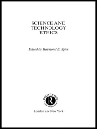 表紙画像: Science and Technology Ethics 1st edition 9780415148122