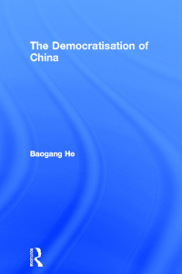 Cover image: The Democratisation of China 1st edition 9780415147644