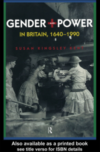 Imagen de portada: Gender and Power in Britain 1640-1990 1st edition 9780415147415
