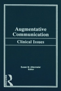 Imagen de portada: Augmentative Communication 1st edition 9780866566575