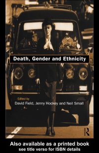 Cover image: Death, Gender and Ethnicity 1st edition 9780415146784