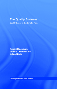 Cover image: The Quality Business 1st edition 9780415146081