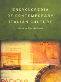Imagen de portada: Encyclopedia of Contemporary Italian Culture 1st edition 9780415145848