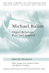 Cover image: Michael Balint 1st edition 9780415144650