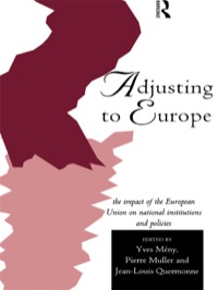 Titelbild: Adjusting to Europe 1st edition 9780415144100