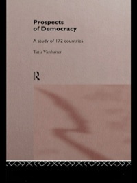 Cover image: Prospects of Democracy 1st edition 9780415144056