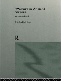 Imagen de portada: Warfare in Ancient Greece 1st edition 9780415143547