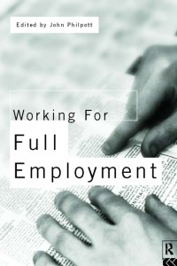 Omslagafbeelding: Working for Full Employment 1st edition 9780415143486
