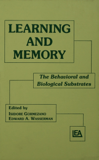 Immagine di copertina: Learning and Memory 1st edition 9781138979598