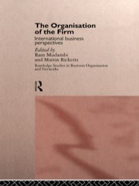 Imagen de portada: The Organisation of the Firm 1st edition 9781138880917