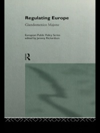 Cover image: Regulating Europe 1st edition 9780415142953