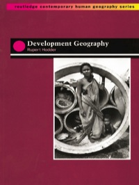 Cover image: Development Geography 1st edition 9780415142106