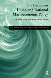 Imagen de portada: European Union and National Macroeconomic Policy 1st edition 9780415141963