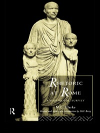 Omslagafbeelding: Rhetoric at Rome 1st edition 9781138172395