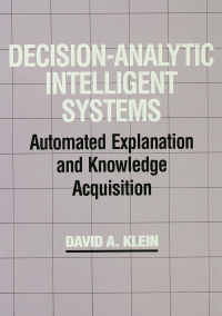 Cover image: Decision-Analytic Intelligent Systems 1st edition 9781138876262