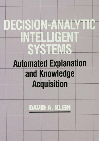 Imagen de portada: Decision-Analytic Intelligent Systems 1st edition 9781138876262