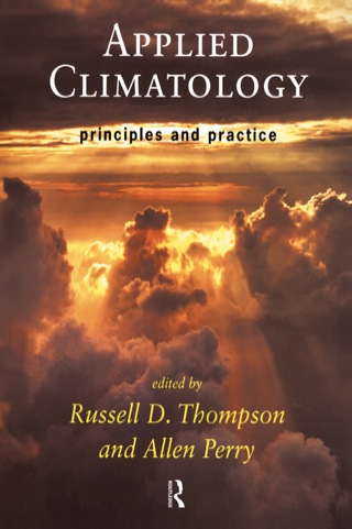 Imagen de portada: Applied Climatology 1st edition 9780415141000