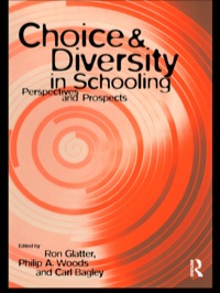 Cover image: Choice and Diversity in Schooling 1st edition 9780415139786