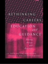 Omslagafbeelding: Rethinking Careers Education and Guidance 1st edition 9780415139748