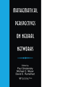 表紙画像: Mathematical Perspectives on Neural Networks 1st edition 9781138876293