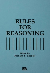 صورة الغلاف: Rules for Reasoning 1st edition 9780805812565