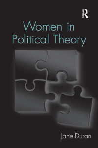 Imagen de portada: Women in Political Theory 1st edition 9781409454083