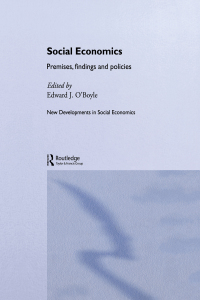 Cover image: Social Economics 1st edition 9780415137218