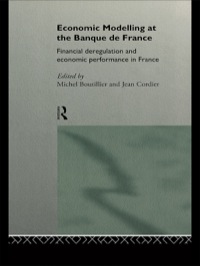 صورة الغلاف: Economic Modelling at the Banque de France 1st edition 9780415136457