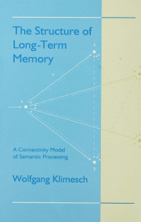 Imagen de portada: The Structure of Long-term Memory 1st edition 9780805813548