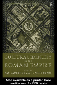 Cover image: Cultural Identity in the Roman Empire 1st edition 9780415135948