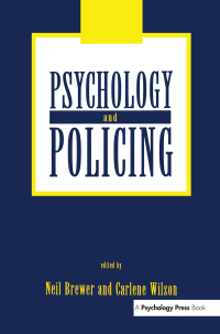 Imagen de portada: Psychology and Policing 1st edition 9780805814187