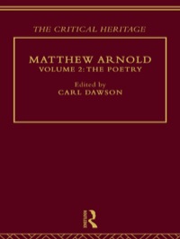 Cover image: Matthew Arnold 1st edition 9780415134736