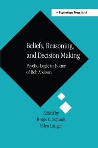 Cover image: Beliefs, Reasoning, and Decision Making 1st edition 9781138987777