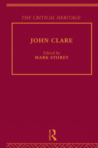 Cover image: John Clare 1st edition 9780415134491