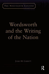 Imagen de portada: Wordsworth and the Writing of the Nation 1st edition 9780754657835