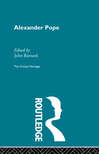 Cover image: Alexander Pope 1st edition 9780415568913