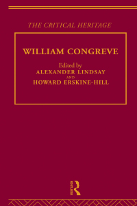 Titelbild: William Congreve 1st edition 9780415756686