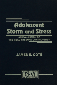 صورة الغلاف: Adolescent Storm and Stress 1st edition 9781138873315