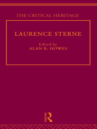 Cover image: Laurence Sterne 1st edition 9780415134255