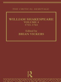 Cover image: William Shakespeare 1st edition 9780415134071