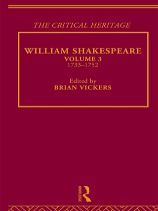 Imagen de portada: William Shakespeare 1st edition 9780415487283