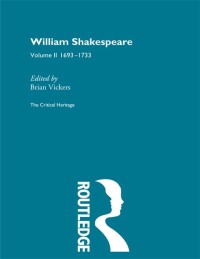 Cover image: William Shakespeare 1st edition 9780415487276